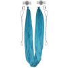 Popruh na jogu Merco Yoga Hammock sieť pre jogu svetlo modrá (P42128)