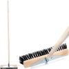 STREND Metla Geco U400.3 DUO WH, 400 mm, Pvc/oceľ, cestárska, s násadou 253579