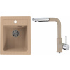 Set Alveus (dřez Atrox 10 Beige 55 + baterie Siros Beige 55) SETA25027