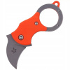 FOX FX-535 O TURISTICKÝ KLIVE (FOX Karambit Mini-KA FRN Oranžový nôž na korálky)