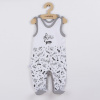 Dojčenské bavlnené dupačky New Baby Music biela