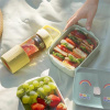 BUYDEEM Bento obedová keramická miska 810 ml, model CT1006, farba zelená CT1006-CG