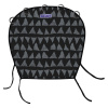 Dooky Slnečná Clona Design Black Tribal