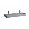 Laufen dvojumyvadlo 120 cm s 1 otvorem pro baterii H8142820001041 Varianta: Grafit mat
