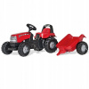 Rolly Toys Rolkid Pedal Tractor s prívesom (Rolly Toys Rolkid Pedal Tractor s prívesom)