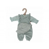 Little Dutch Oblečenie pre bábiku Baby Green Check