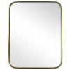 Nástenné zrkadlo Thea 40x50 cm, zlaté