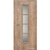 Doornite CPL-Premium laminátové AXIS SKLO Dub prírodný-vertikálny interiérové dvere CPLP-AXISS-Dubprir