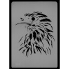 Set airbrush šablón Harder&Steenbeck, formát A4 - 210 x 297 mm (Eagle wildlife)