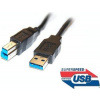 PremiumCord Kabel USB 3.0, A-B, 9pin, 5m ku3ab5bk