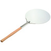 Inoxibar Lopata na pizzu kulatá pr. 255 mm, dl. 620 mm, EB-61030 (Pizza lopata nerezová)