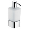 Keuco Elegance Dávkovač mydla s držiakom, 220 ml, matné sklo/chróm 11654019001
