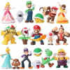 Rozprávková figúrka - Figuríny Super Mario Bros Luigi Set Sit 18ks (Figuríny Super Mario Bros Luigi Set Sit 18ks)