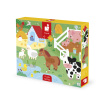 Janod Dotykové senzorické puzzle - Farma