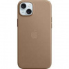 Kryt na mobil Apple iPhone 15 Plus FineWoven Case with MagSafe Taupe MT473ZM/A