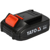 YATO YT-82842 Náhradná batéria 18 V Li-ion 2,0 AH (YT-82782, YT-82788, YT-82826, YT-82804)