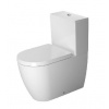 Duravit ME by Starck - WC kombi misa, Vario odpad, WonderGliss, biela 21700900001