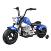 mamido Detská elektrická motorka Chopper 24V modrá