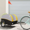 zahrada-XL Vozík za bicykel, čierno žltý 45 kg, železo 94127