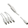 VOLTCRAFT 072965C nízkonapäťový pripojovací kábel nizkonapäťová zásuvka - nízkonapäťová zástrčka 5.5 mm 2.5 mm 5.5 mm 2.5 mm 1.10 m 1 ks; 072965C