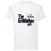 The Grillfather - Biela , Pánske , XL