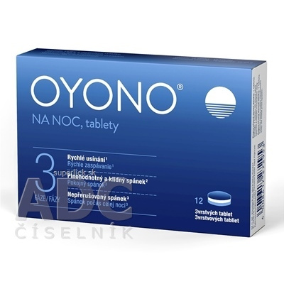 OYONO NA NOC, tablety tbl 1x12 ks, 4008617272953