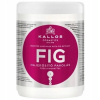 Kallos Fig Booster Hair Mask With Fig Extract maska s výťažkom z fíg pre jemné vlasy bez lesku 1000ml