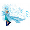 CUKROVÁ TLAČ jedlý obrázok na tortu Cukrová hmota Elsa Ľadové kráľovstvo Frozen + MENO