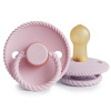 Frigg DVOJBALENIE CUMLÍKOV ROPE BABY PINK/ SOFT LILAC, 0-6M, KAUČUK Variant: BABY PINK/ SOFT LILAC