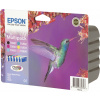 Epson Ink T0807 originál kombinované balení černá, azurová, purppurová, žlutá, foto azurová, foto purpurová C13T08074011