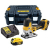 DeWalt DCS335P2 18V přímočará pila, 2 x 5,0 Ah