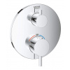 Grohe Atrio - Termostatická batéria pod omietku pre 2 spotrebiče, chróm 24135003