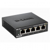 D-Link DGS-105 Nespravované L2 Gigabit Ethernet (10/100/1000) Čierna (DGS-105/E)
