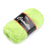 Bavlnená pletacia priadza Camilla 50 g Variant: 16 (8145) zelená sv., Balenie: 1 ks