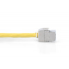 Digitus CAT 6A Keystone Jack, STP, tool free, dust cover smart cable manager, metal snap-in, set 24 pcs.
