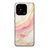 Lesklý kryt Mobiwear Glossy - Xiaomi Redmi 12C - G027G - Růžový a zlatavý mramor (Prémiové lesklé pouzdro, obal, kryt Mobiwear Glossy na mobil Xiaomi Redmi 12C - G027G - Růžový a zlatavý mramor, mater