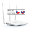 Tenda F3 (F303) Wireless-N Router 802.11b/g/n, 300Mbps, 1x WAN, 3x LAN, 3x Ext. Ant.