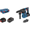 Bosch Professional GBH 18V-26 F SDS plus-aku vŕtacie kladivo 18 V 5.5 Ah Li-Ion akumulátor vr. 2x aku, vr. nabíjačky, + púzdro, vr. príslušenstva; 061191000F