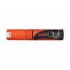 Popisovač kriedový Uni PWE-8K fluor 8 mm fluor oranžový
