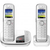 Panasonic KX-TGJ322GW - Bezdrôtový telefón - záznamník s identifikáciou volajúceho - DECT - biely + prídavné slúchadlo