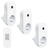 Solight dálkově ovládané zásuvky set 3 plus 1, 3 zásuvky, 1 ovladač - DY09