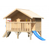 Detské ihrisko KARIBU MAXI 82707 LG1811 - ks - nie - áno - unisex - nie - áno - od 3 do 12 rokov - 6ks - KARIBU HOLZTECHNIK - drevo - Detské ihriská - prírodná - 2,32m - 2,42m - 1,53m - 3,7m2 - 160kg