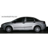 Bočné ochranné lišty dverí typ 11 Fiat Linea 4dv. -- od roku výroby 2007-