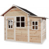 Domček cédrový Loft 150 Natural Exit Toys veľký s vodeodolnou strechou prírodný