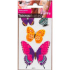 Tetovacie nálepky motýli s trblietkami