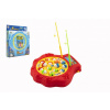 Teddies Hra Ryby Rybář plast 20x20cm 15 ryb + pruty 2 ks na baterie