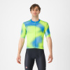 Dres CASTELLI Vortice aquamarine / electric lime 2XL