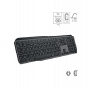 Logitech MX Keys S - bezdrôtová podsvietená klávesnica - US - grafitová (920-011587)