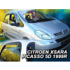 Deflektory komplet 4 ks pre CITROEN Xsara Picasso, 1999-2010