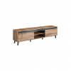 Cama Meble Tv stolík NORD II, dub wotan/antracyt